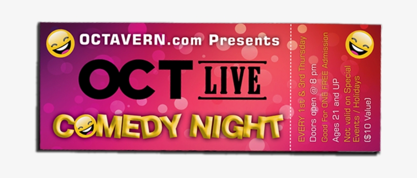 Event Ticket - Orange, transparent png download