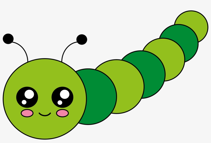 Cute Unicorn Clouddownload Now Cute Caterpillar Cute - Cute Caterpillar Clip Art, transparent png download