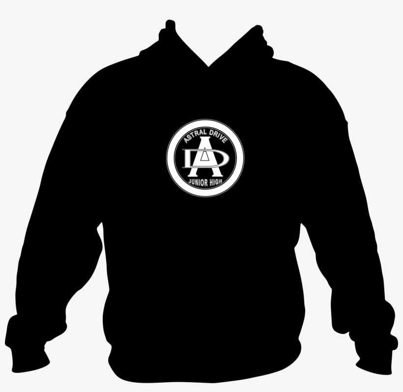 Gildan Hoodie Astral Drive Athletic Logo (white) - Odal Rune, transparent png download