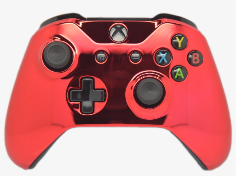 Red Chrome Xbox One S Controller - Red Xbox Controller Transparent, transparent png download