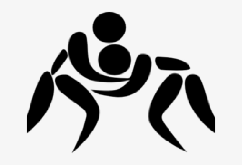 Original - Wrestling Clipart, transparent png download