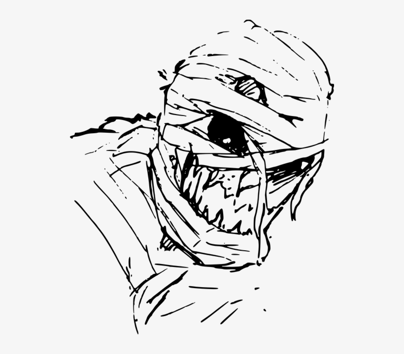 Graphic Freeuse Download Drawing At Getdrawings Com - Ancient Egypt Mummy Drawings, transparent png download