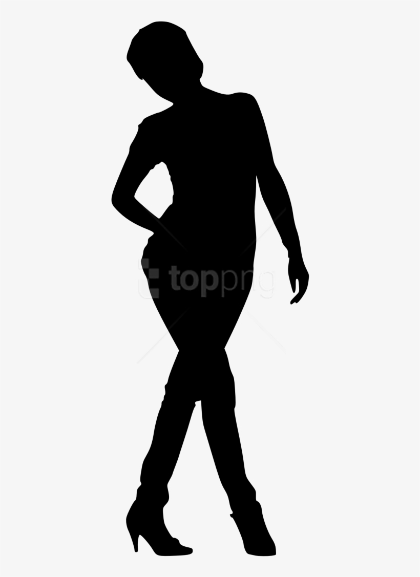 Free Png Woman Silhouette Png - Women Silhouette Png Transparent, transparent png download