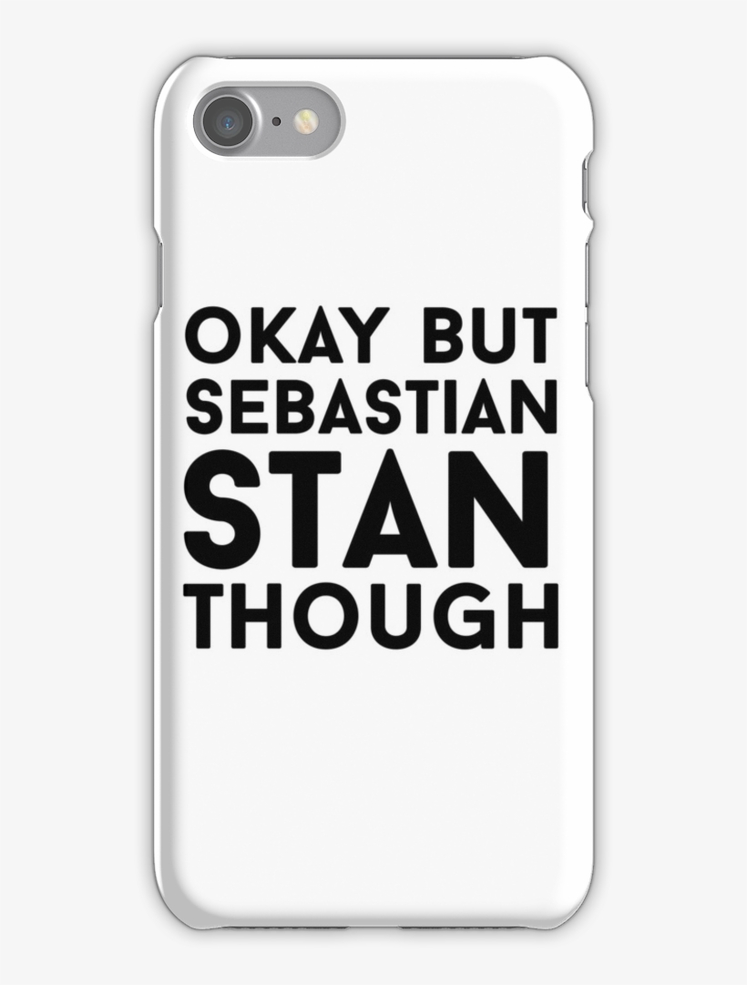 Sebastian Stan Iphone 7 Snap Case - Mobile Phone Case, transparent png download