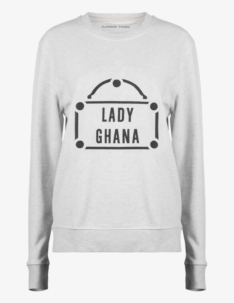 Sweater Blanc Cassç Lady Ghana Fosso Ghost, transparent png download