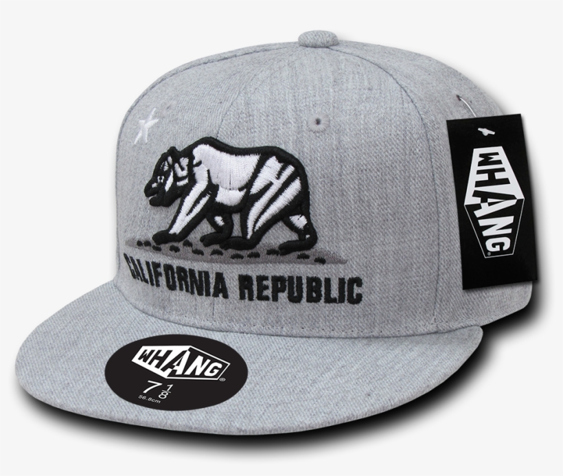 Whang California Bear Retro Fitted Baseball Cap Caps, transparent png download