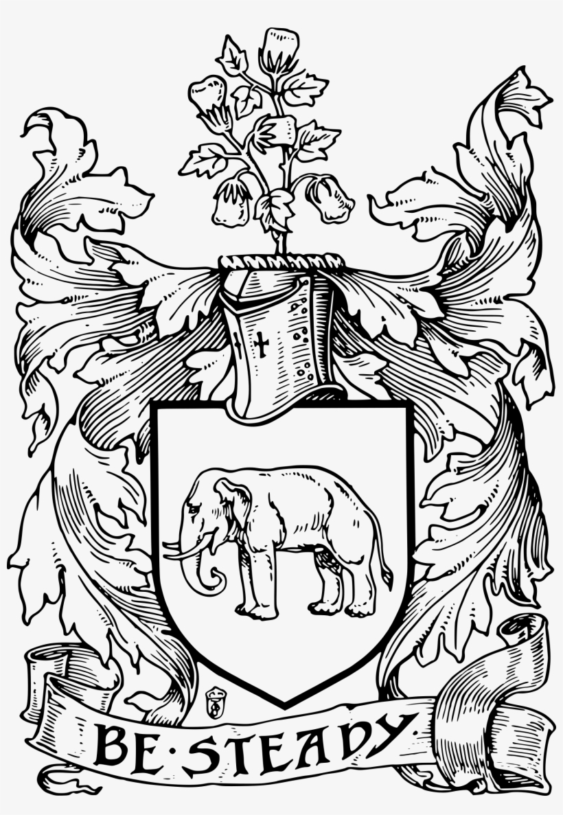 This Free Icons Png Design Of Elephant Shield, transparent png download