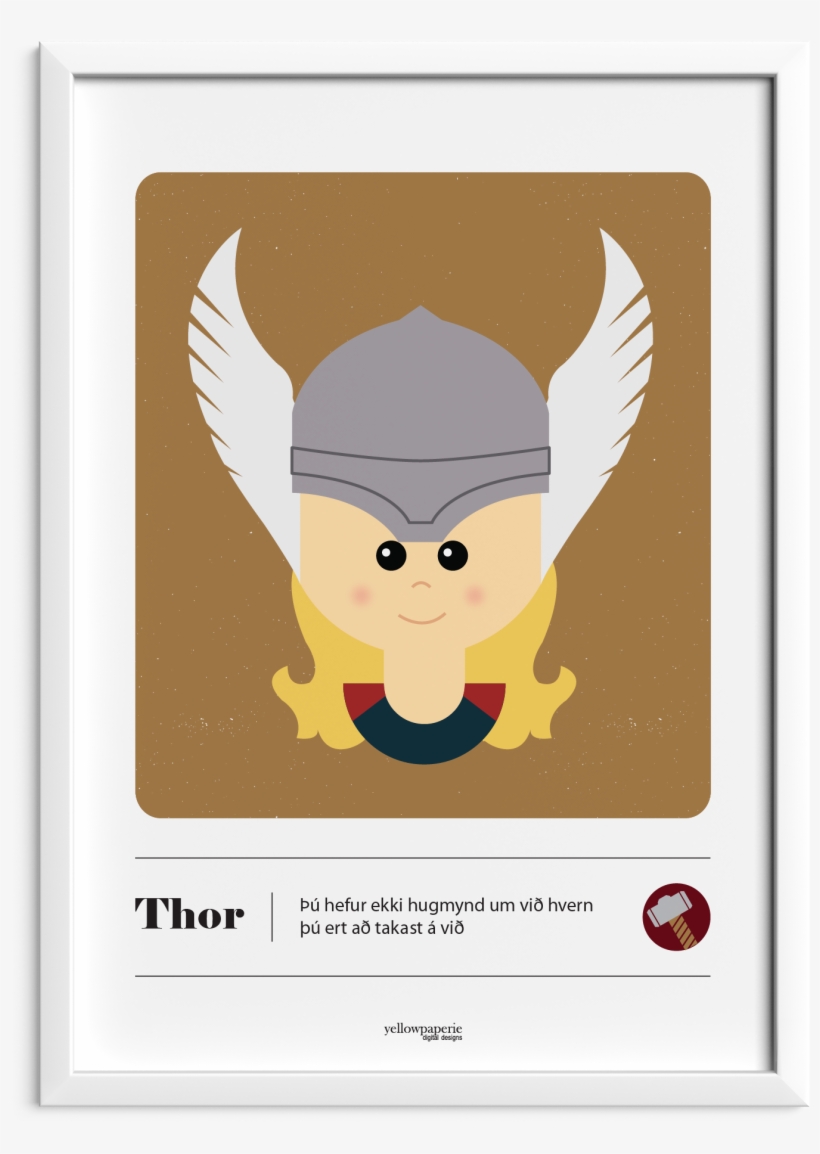 Thor - Cartoon, transparent png download
