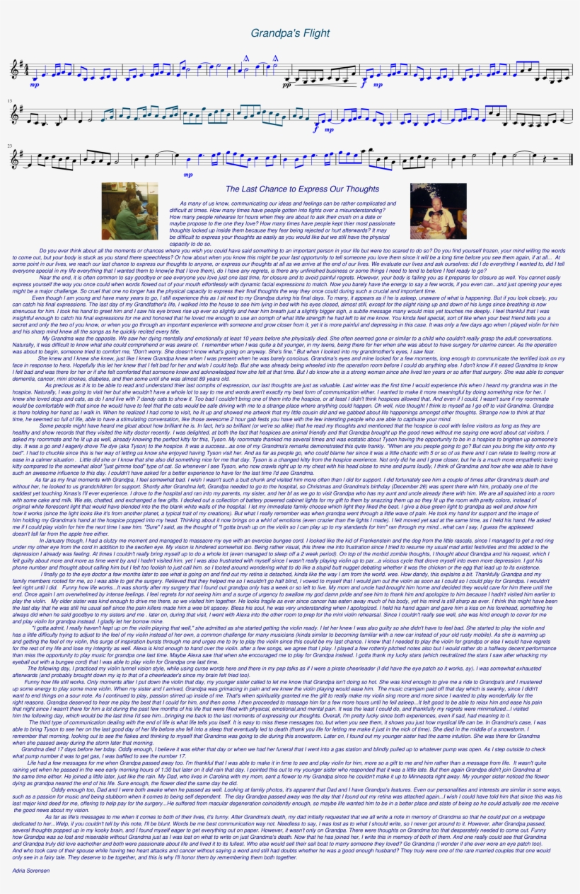 Grandpa S Flight - Document, transparent png download