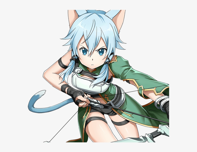 Sinon And Sinon - Cartoon, transparent png download