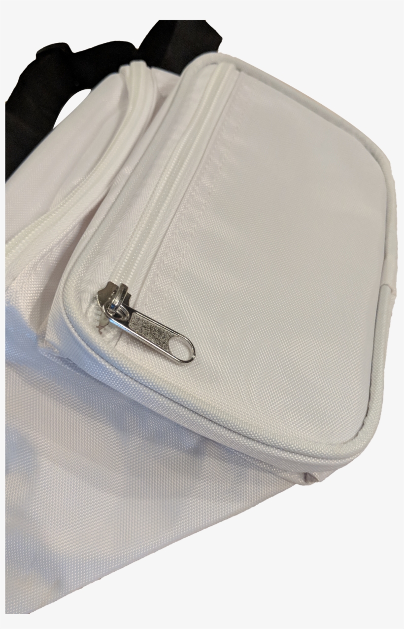 Load Image Into Gallery Viewer, White Fanny Pack - Zipper, transparent png download