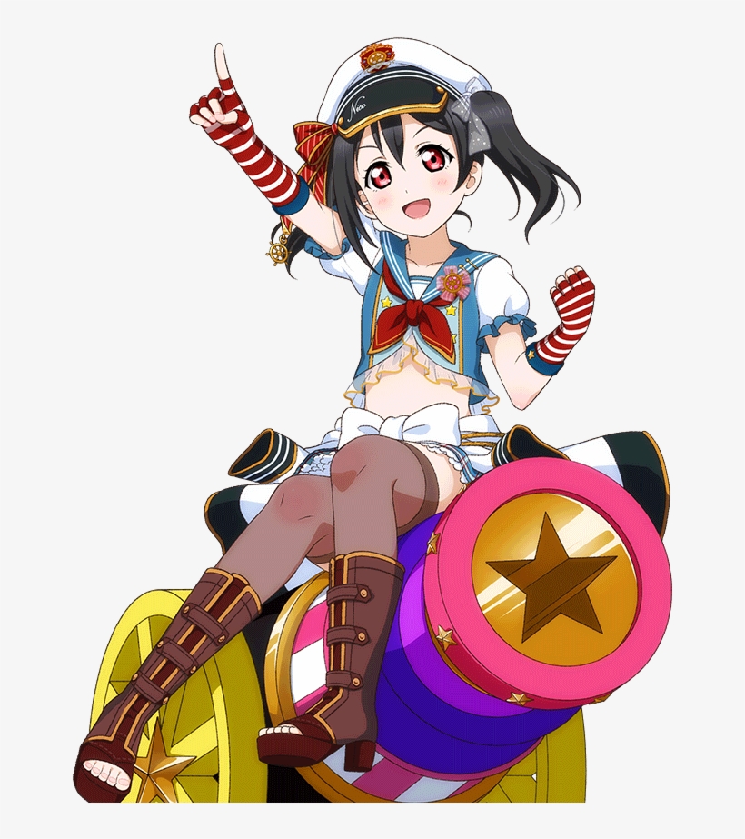 Clip Freeuse Download Cards Yazawa Sr Llsif En Idolized - Marine Nico Render, transparent png download