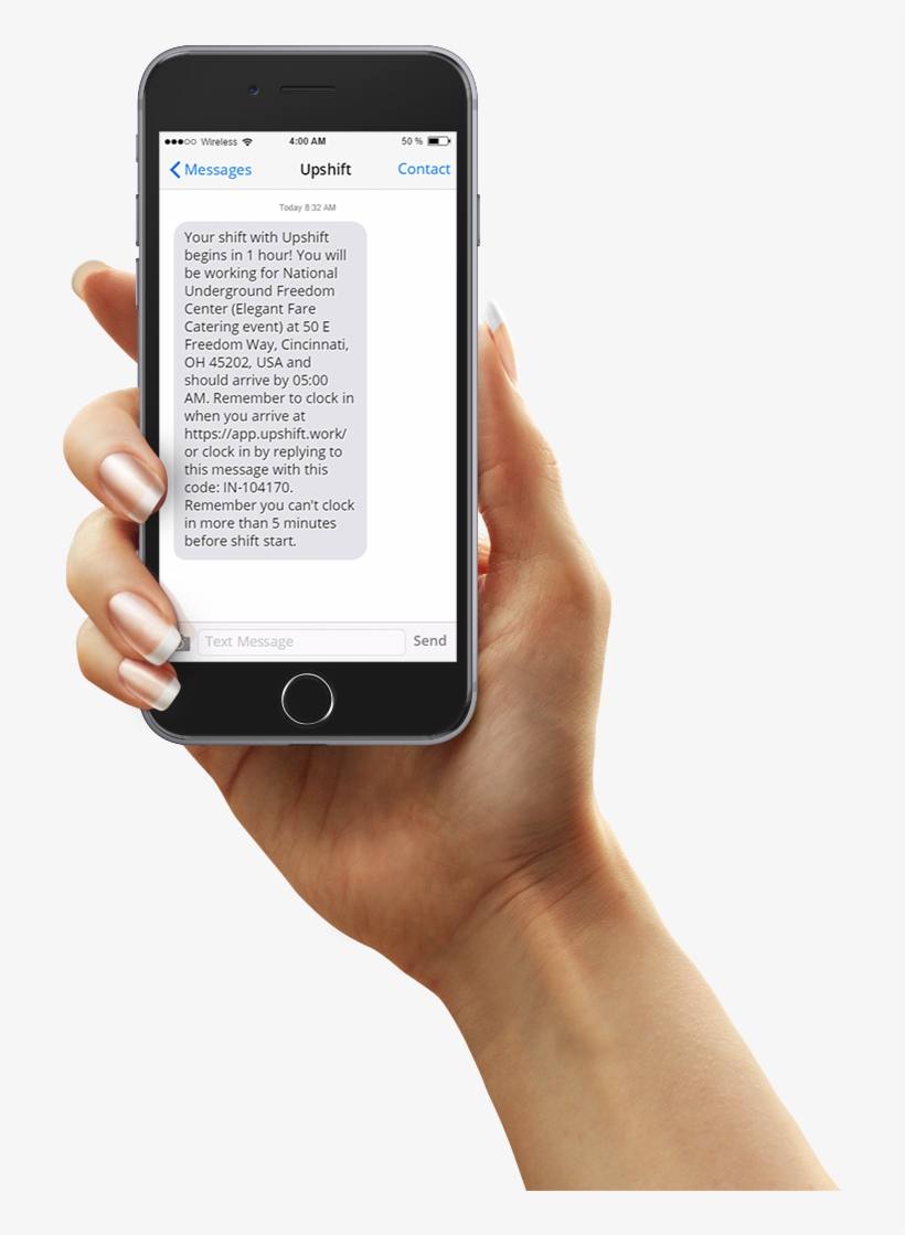 Upshifters Can Now Clock In And Out Of Their Shifts - Tutor Finding App, transparent png download