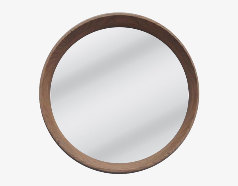 Oak Frame Bevel Mirror, transparent png download