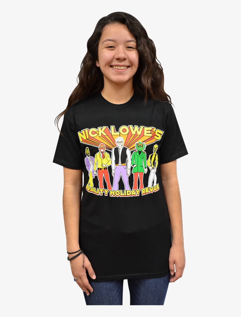 Nick Lowe's "holiday Holiday Revue" T-shirt Nick Lowe, - Nick Lowe Holiday Revue Shirt, transparent png download