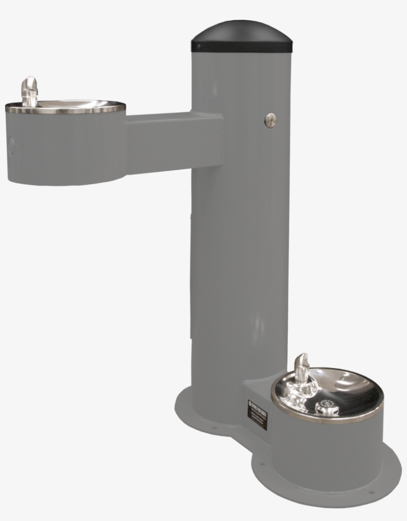 Drink, Wash, Cool™ Double Basin Ada Dog Water Fountain - Gate, transparent png download