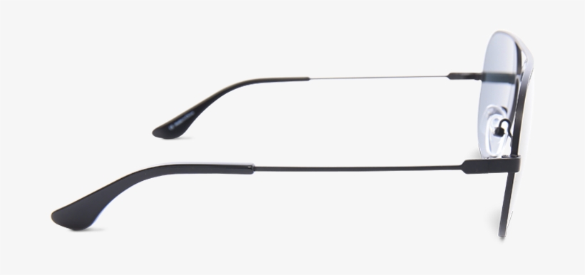 Polarized "fog Cutter" Aviator Sunglasses - Plastic, transparent png download