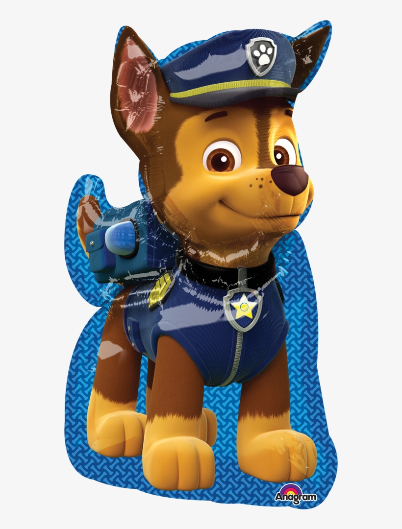 Paw Patrol - Chase - Paw Patrol Chase Balloon, transparent png download