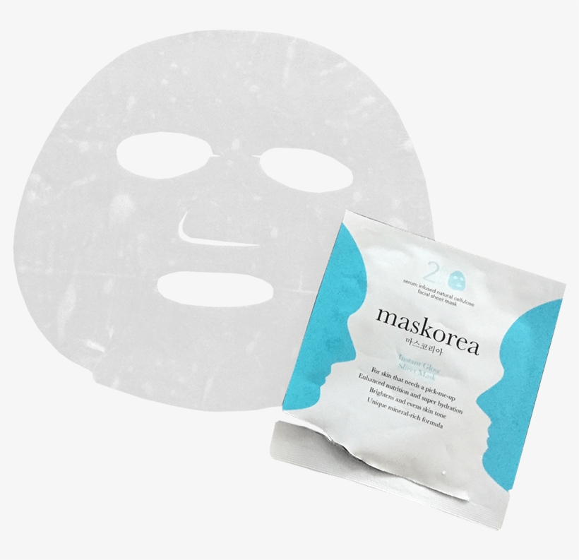 Instant Glow Sheet Mask - Construction Paper, transparent png download