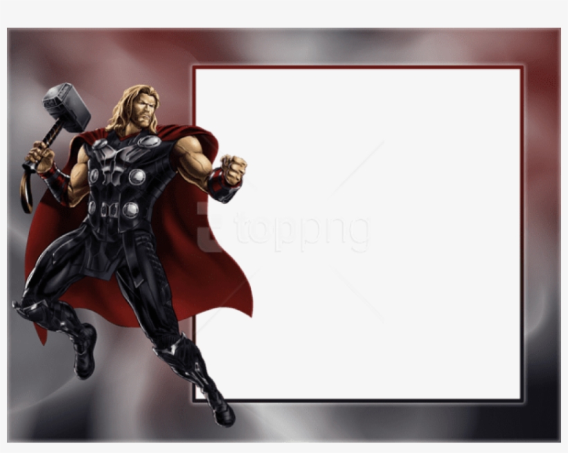 Free Png Best Stock Photos Thor Transparent Photo Frame - Thor Picture Frame, transparent png download
