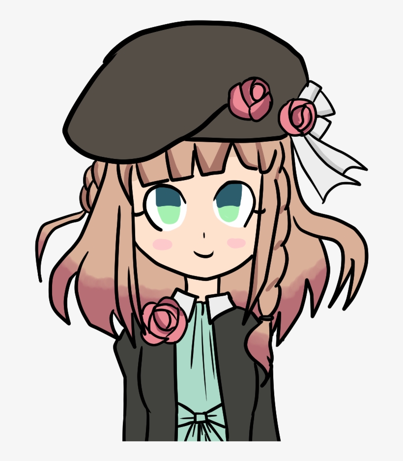 Potential Amnesia Heroine Design For Some Otome Protagonist - Cartoon, transparent png download