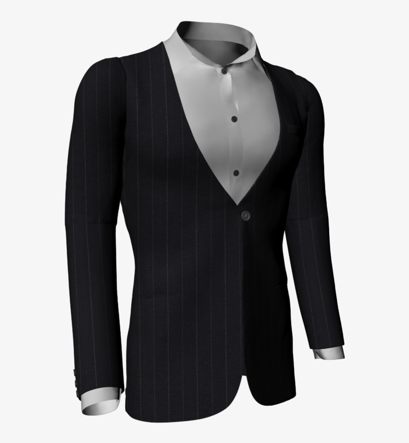 Black Stripes Formal Blazer- Customize Black Stripes - Formal Wear, transparent png download