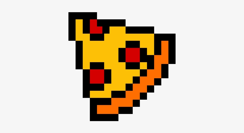 Crave Pizza Gif - Pizza Pixel Art, transparent png download