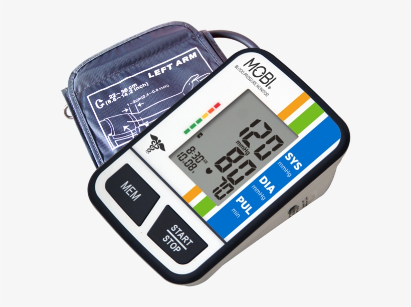 Mobi Health Arm Blood Pressure Monitor - Bsp11, transparent png download