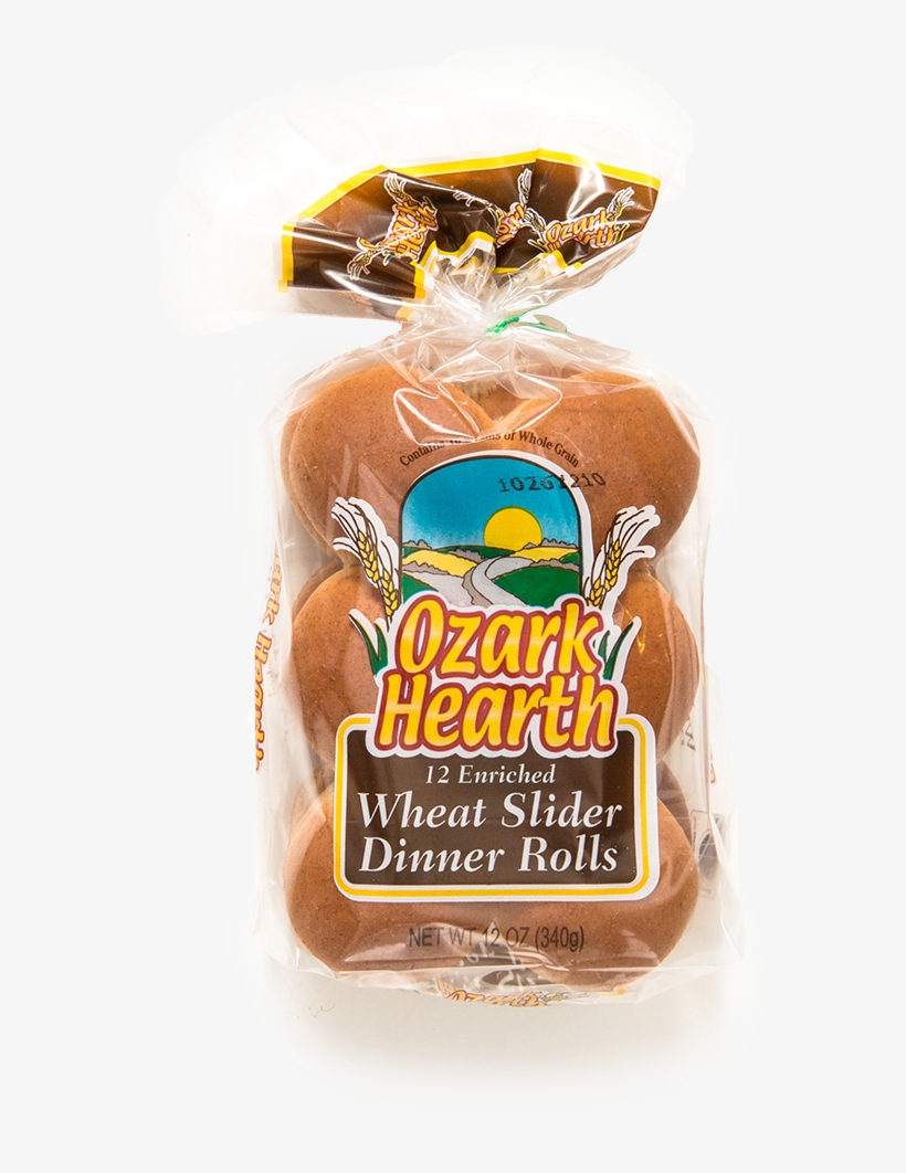 Ozark Hearth 12 Wheat Slider Dinner Rolls - Sliced Bread, transparent png download