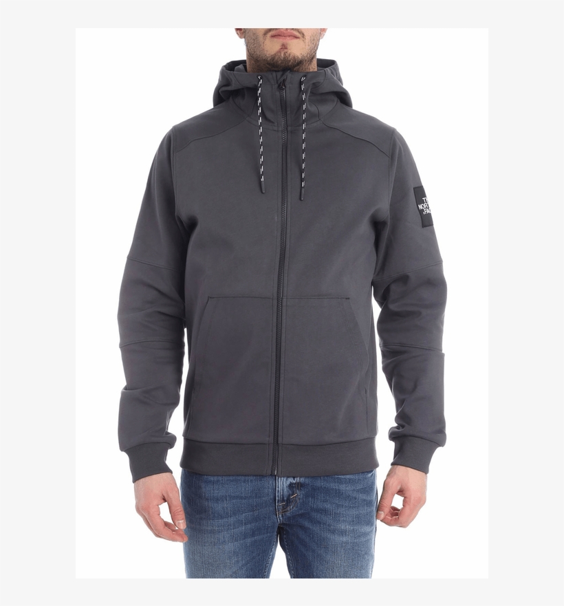 The North Face Jumper Made Of Cotton Grey - Doudoune Homme Jott Capuche, transparent png download