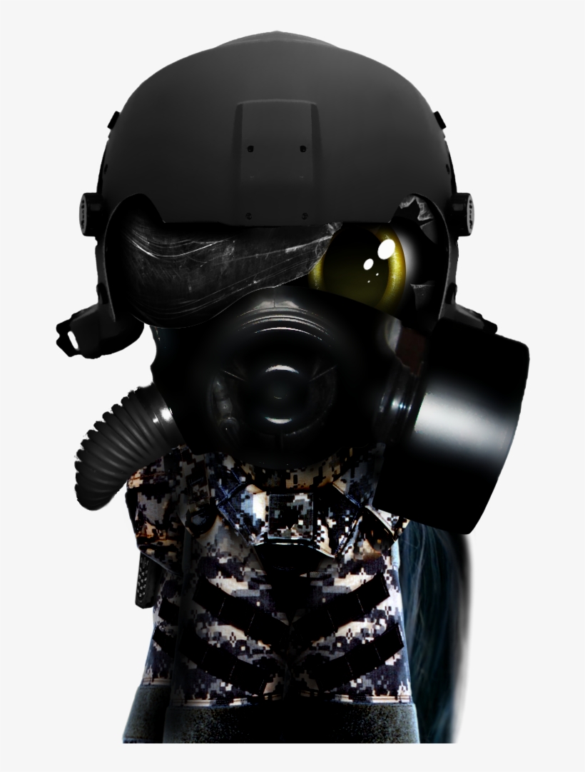 Gas Mask, Helmet, Military, Oc, Oc Only, Safe - Robot, transparent png download