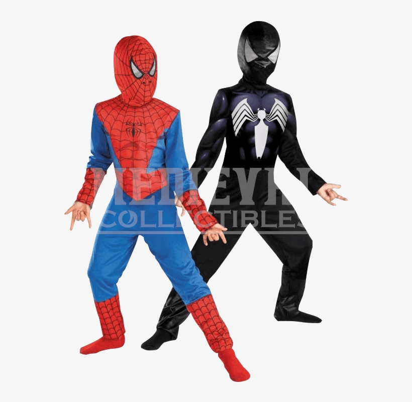 Kids Reversible Ultimate Spider Man Costume - Fantasia Do Homem Aranha, transparent png download