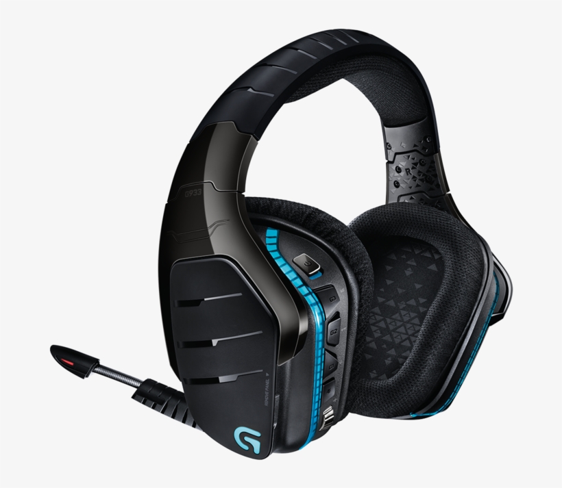 Logitech G933 Artemis Spectrum - Logitech G933 Artemis Spectrum Wireless 7.1 Gaming, transparent png download