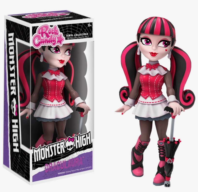 Draculaura Rock Candy 5” Vinyl Figure - Funko Rock Candy Monster High, transparent png download