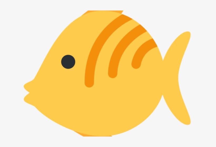 Emoji Clipart Fish - Fish Emoji, transparent png download
