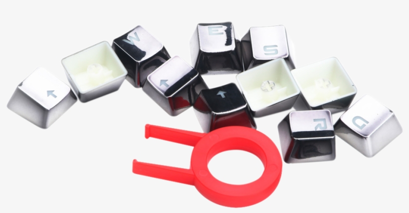 Redragon A103gr Mechanical Keyboard Caps 12 Chrome - Usb Flash Drive, transparent png download