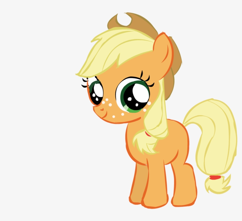 My Little Pony Young Applejack Transparent PNG 900x747 Free