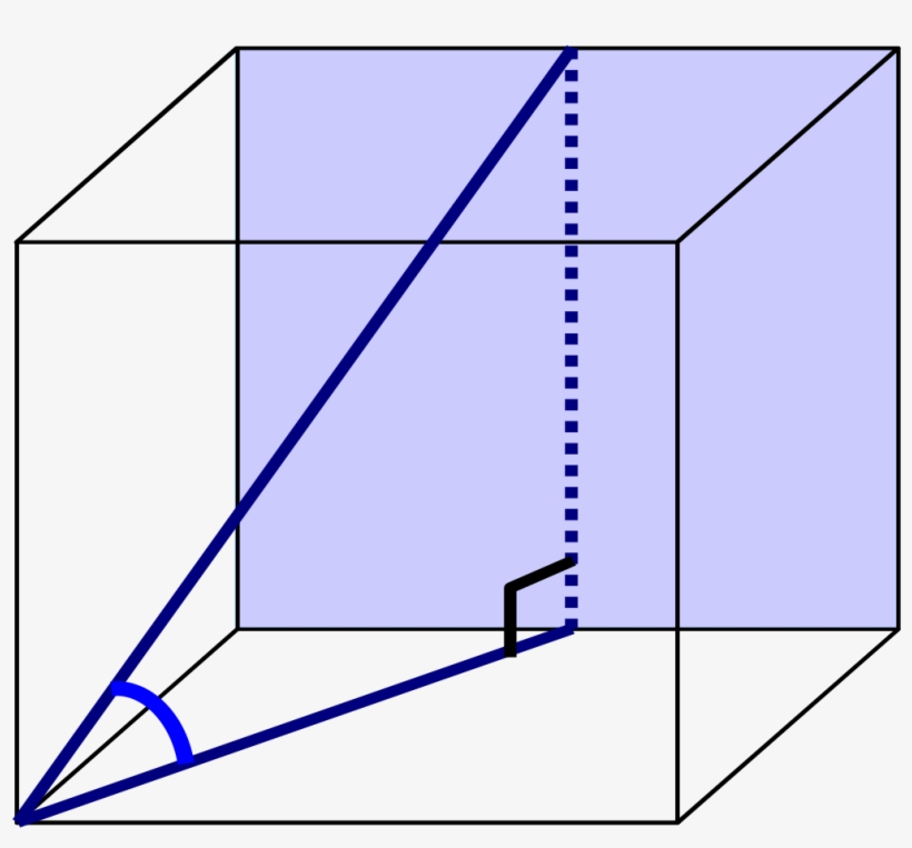 Angle Between The Diagonal Base - Base Diagonal, transparent png download