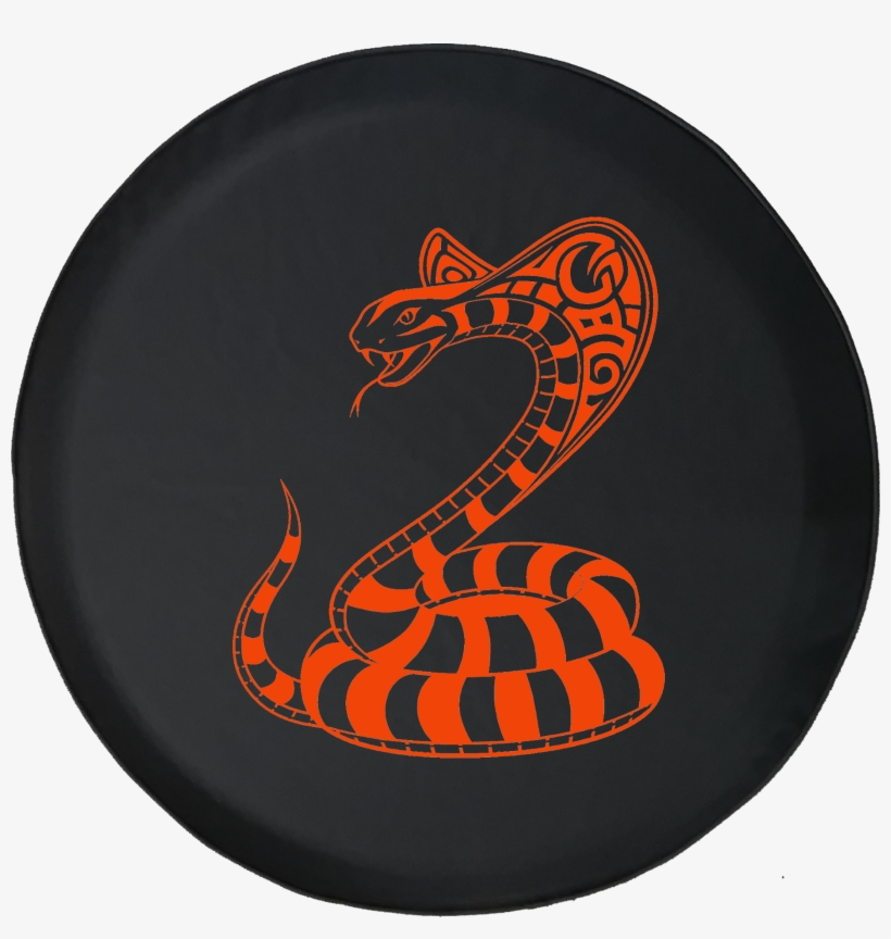 King Cobra Snake Attack Offroad Jeep Rv Camper Spare - Serpent, transparent png download