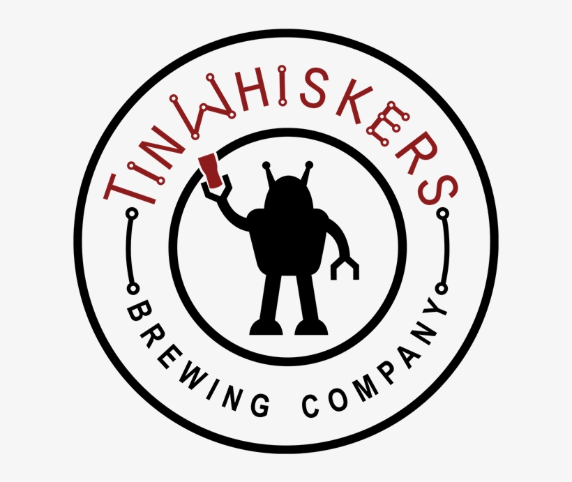 Tw Badge Black Transparent Background 300dpi - Tin Whiskers Brewing Logo, transparent png download