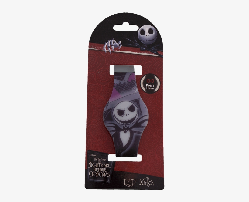 Nightmare Before Christmas Led Watch - Cartoon, transparent png download