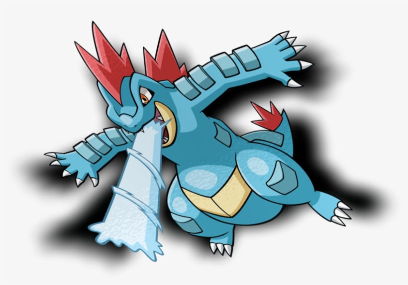 Feraligatr Sticker - Illustration, transparent png download