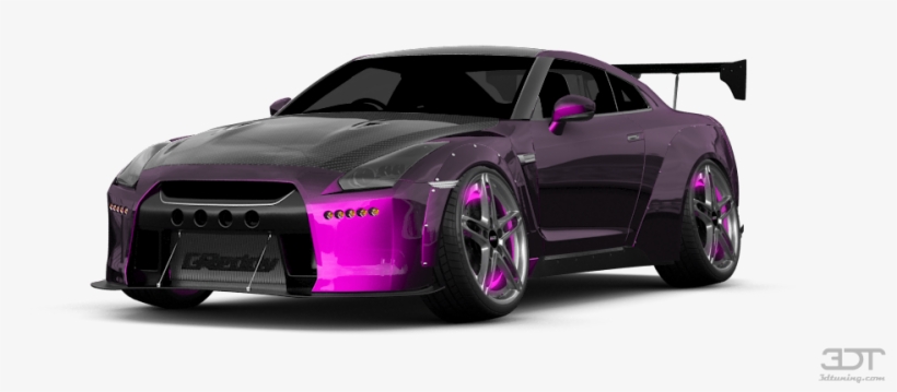 Nissan Gt-r Coupe 2010 Tuning - Gtr Liberty Walk Png, transparent png download