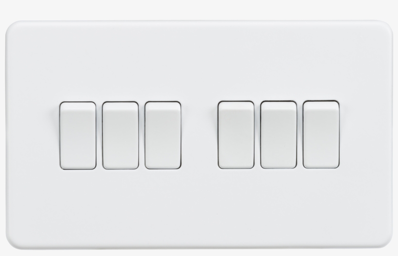 Screwless 10a 6g 2 Way Switch - Light Switch, transparent png download