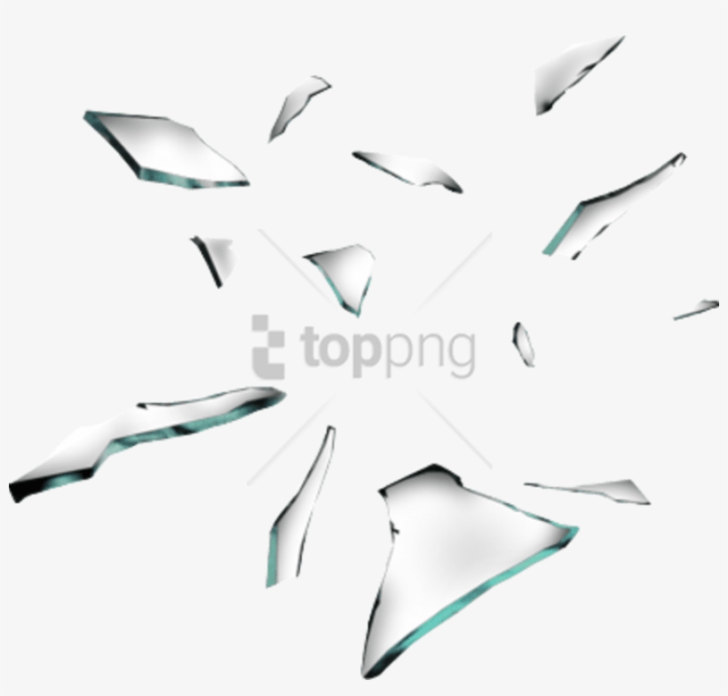 Free Png Shattered Glass Effect Png Png Image With - Broken Glass Pieces Png, transparent png download