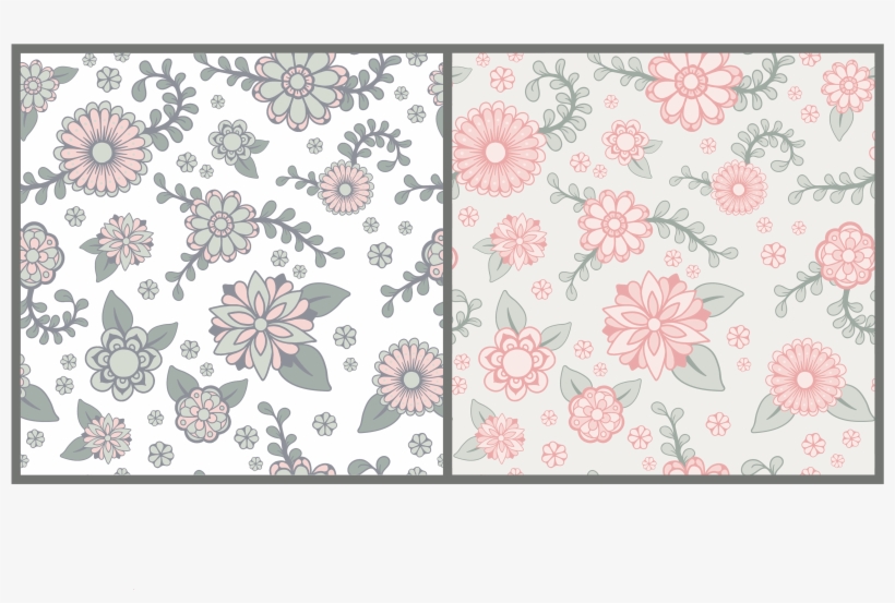 Children's Flower Pattern - Motif, transparent png download