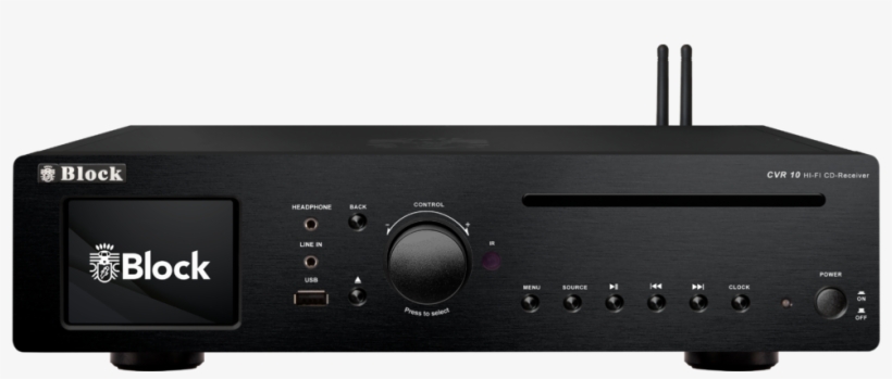 Audio Block Cvr 10 Cd Internet Receiver, Bluetooth, - Block Cvr 10, transparent png download