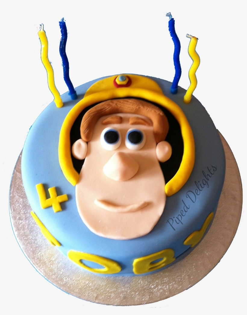 Fireman Sam Cake - Birthday Cake, transparent png download
