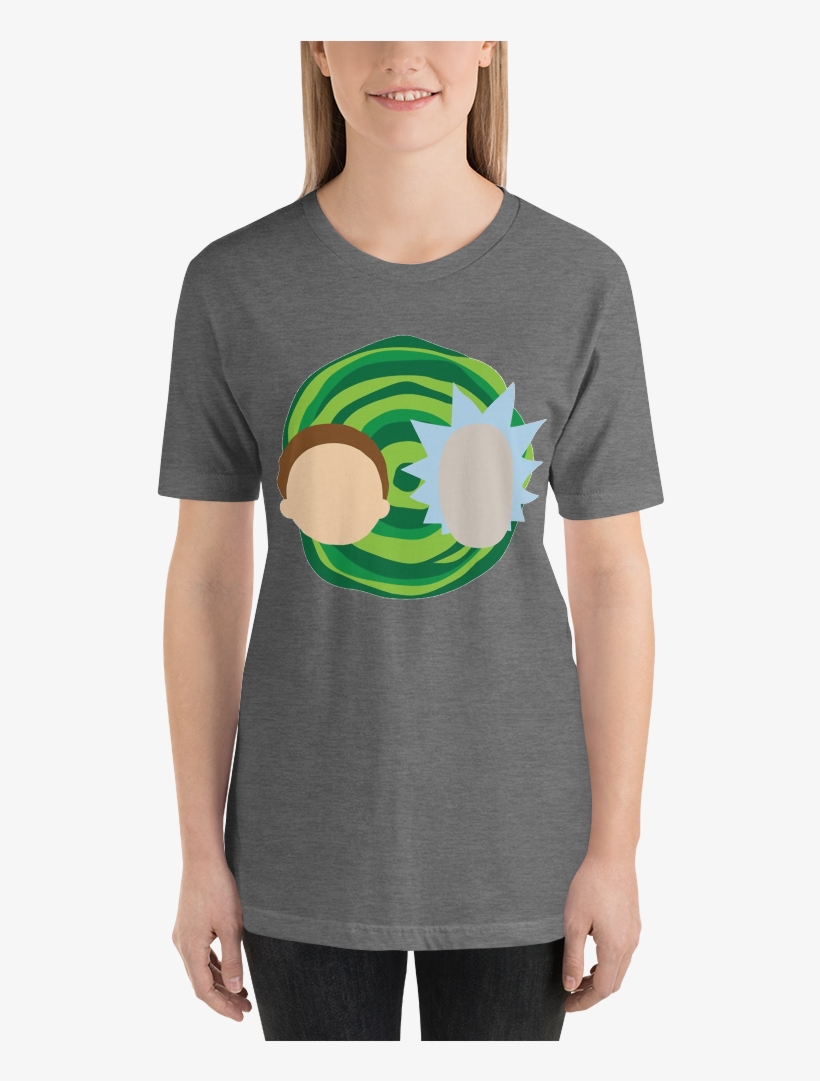 *portal Gun In Use* Makeit Merch - Shirt, transparent png download