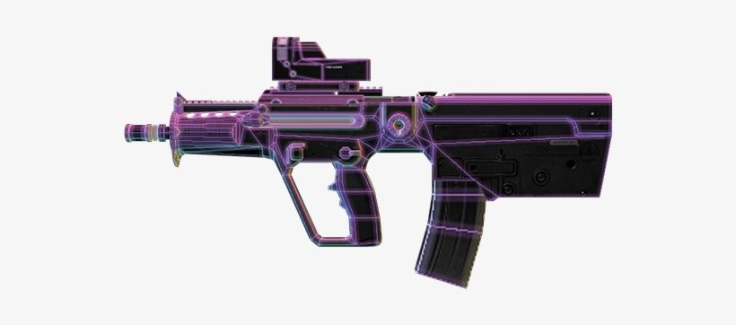 X95 Neon - Assault Rifle, transparent png download